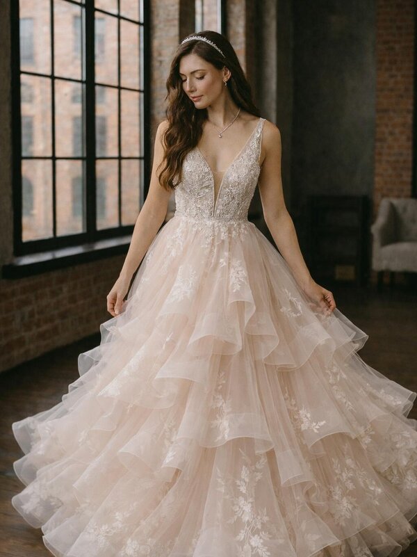 Brautkleid_Volants Brautkleid_Volants