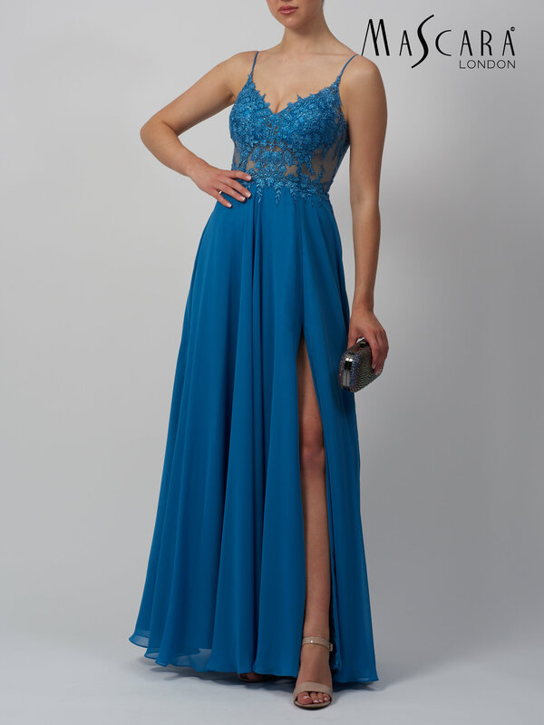 Abendkleid_Schlitz_blau_Jugendweihe