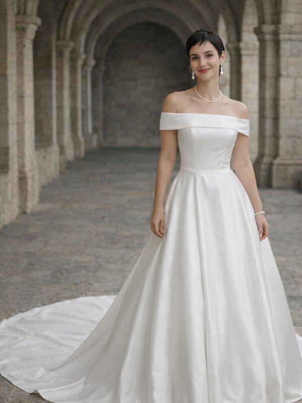 A-Linie_Brautkleid_klassisch_schlicht_ohne_Perlen A-Linie_Brautkleid_klassisch_schlicht_ohne_Perlen
